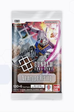 GUNDAM CG GD-01 NEWTYPE RISING BOOSTER - WAVE 2 (LIMIT 1 PER PERSON)