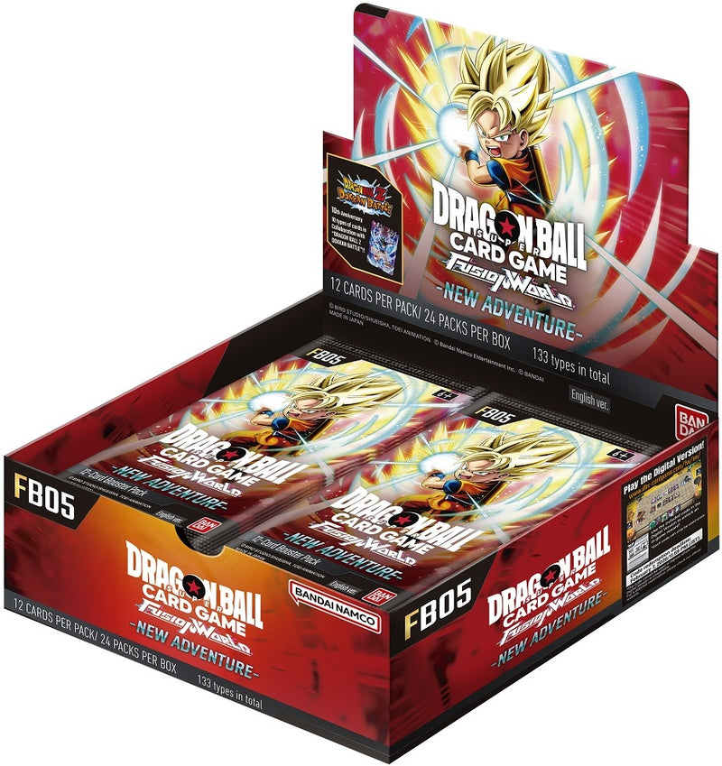 DBS FUSION WORLD NEW ADVENTURE BOOSTER BOX (FB05)