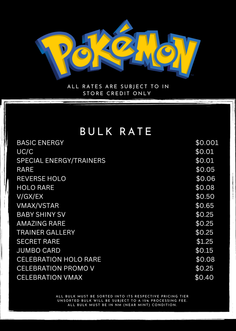 BULK BUY LIST BULK BUY LIST
