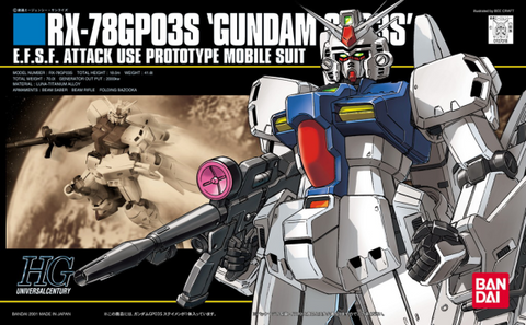 BANDAI Hobby HGUC 1/144 #25 GP03S Gundam