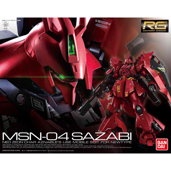 BANDAI Hobby RG 1/144 SAZABI