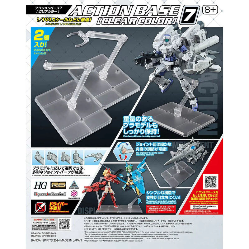 Action Base 1/144 7 Clear Color