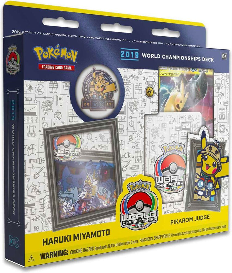 Pokémon 2019 World Championships Deck (Haruki Miyamoto, Pikarom Judge)