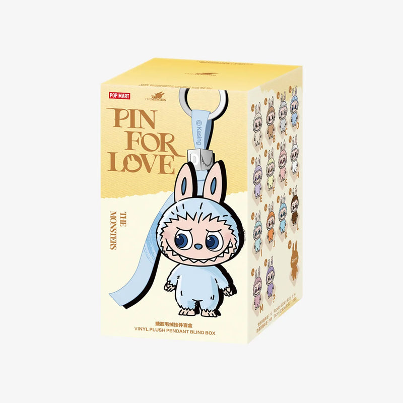 The Monsters Pin For Love Series - Vinyl Plush Blind box (A-M)