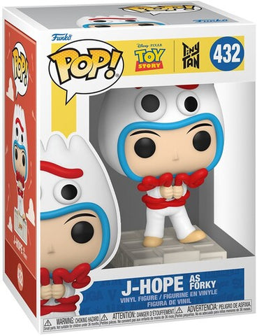 Toy Story x TinyTAN BTS J-Hope as Forky Pop! Vinyl Figure #432