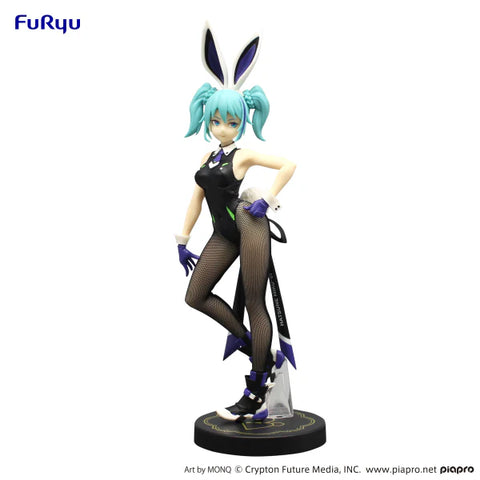 Hatsune Miku BiCute Bunnies Figure Street Violet Color ver