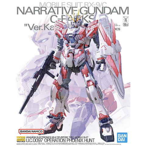 MG 1/100 NARRATIVE GUNDAM C-PACKS Ver.Ka