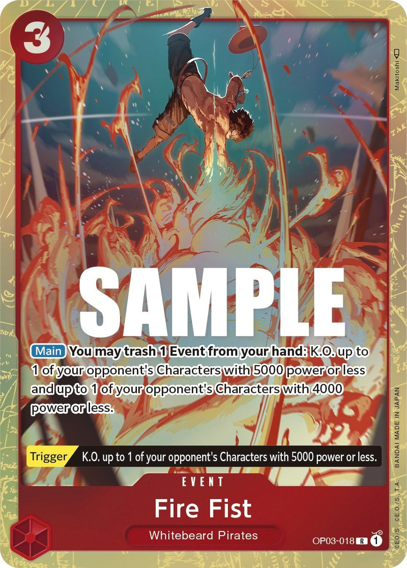 Fire Fist (Alternate Art) [Pillars of Strength]