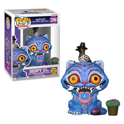 POP! KPOP Demon Hunters Derpy with Sussie (Glow in the Dark)
