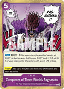 Conquerer of Three Worlds Ragnaraku [Extra Booster: Memorial Collection]