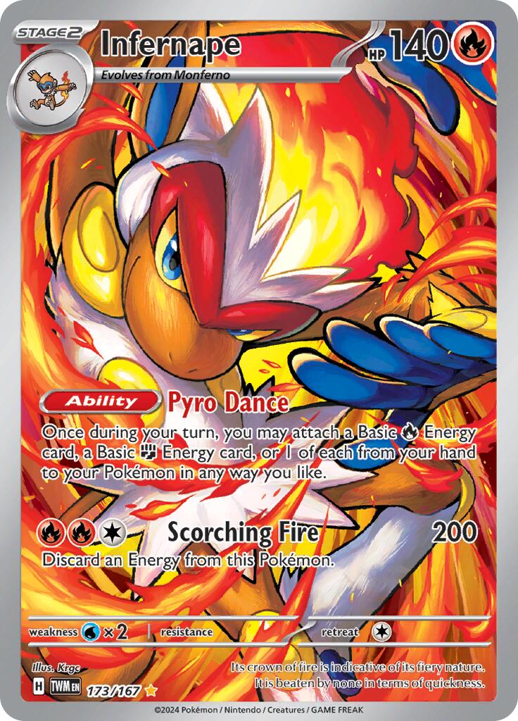 Infernape (173/167) [Scarlet & Violet: Twilight Masquerade]