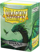 Dragon Shield 100 Standard Deck Protector Card Sleeves Matte Emerald