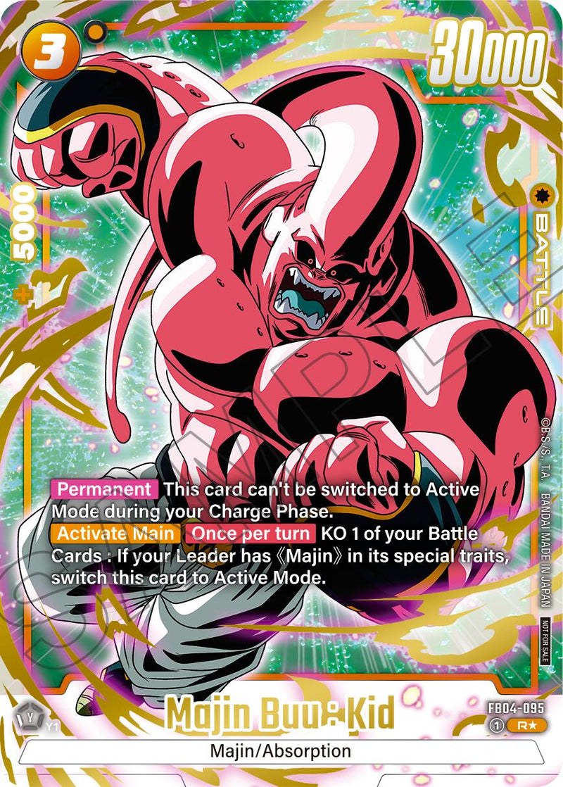 Majin Buu : Kid (Alternate Art - Limited Pack 01) [Fusion World Promotion Cards]