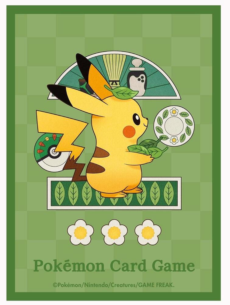 Pokemon TCG: Pokemon Center Japan: Café Chades (64 Pack) - Pokemon International Card Sleeves