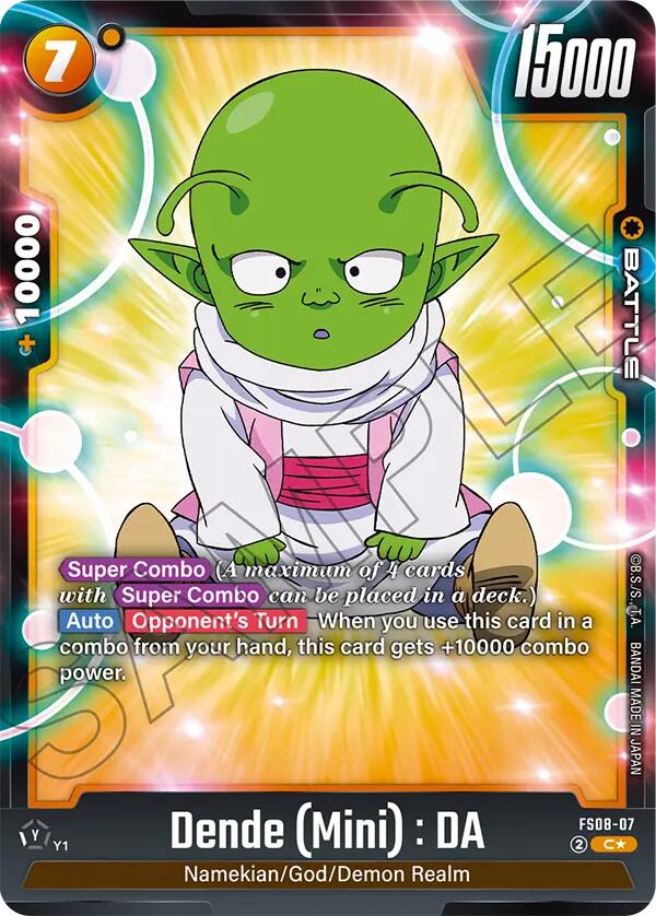Dende (Mini) : DA (Bonus Pack Alternate Art) [Starter Deck: Vegeta (Mini) Super Saiyan 3]