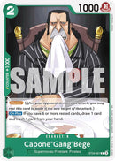 Capone"Gang"Bege [Starter Deck: GREEN Jewelry Bonney]