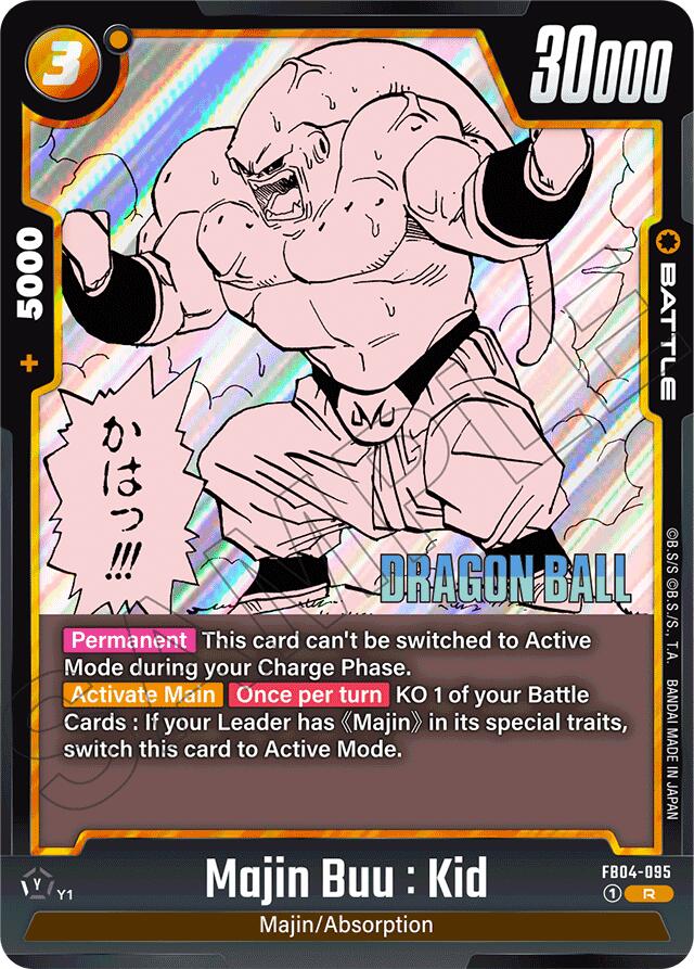 Majin Buu : Kid (FB04-095) [Manga Booster 01]