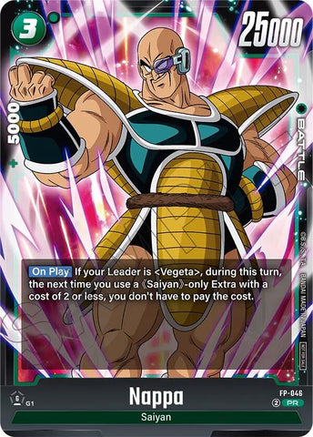 Nappa (FP-046) (Tournament Pack 07) [Fusion World Tournament Cards]