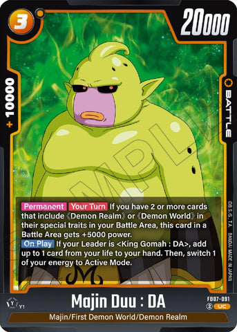 Majin Duu : DA [Wish For Shenron]