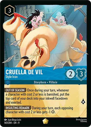 Cruella De Vil - Style Icon (143/204) [Fabled]