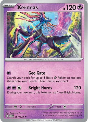 Xerneas (064/132) [Mega Evolution: Base Set]