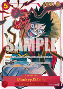 Monkey.D.Luffy (ST01-012) (3rd Anniversary Winner) [One Piece Promotion Cards]