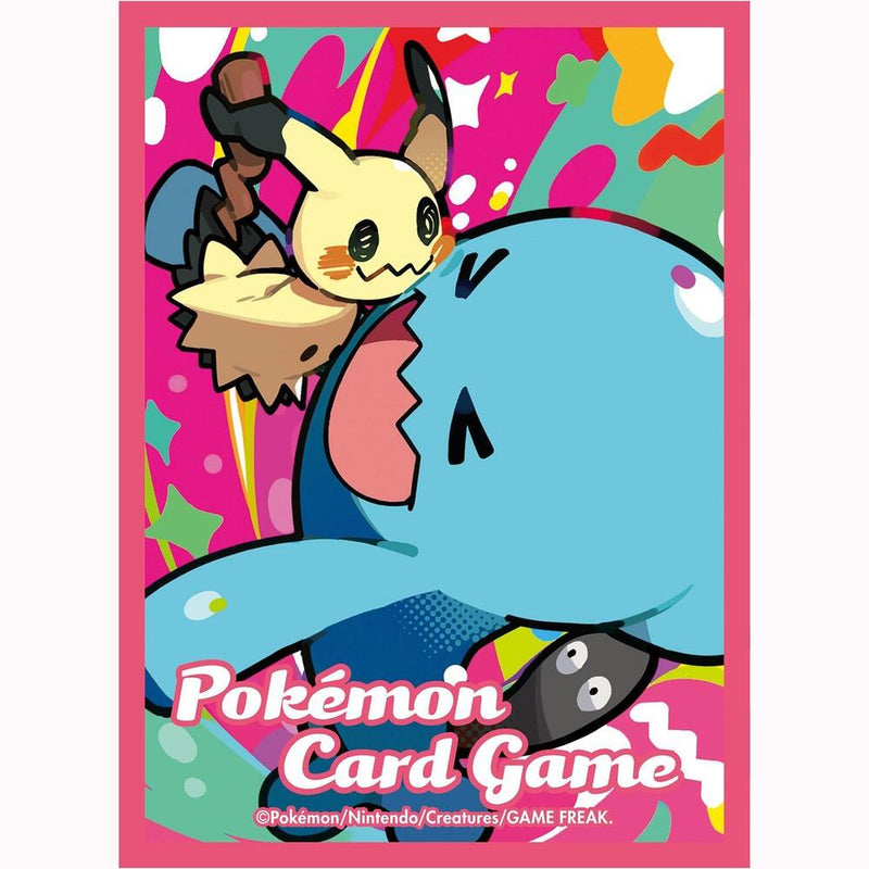 Pokemon TCG: Pokemon Center Japan Exclusive Card Sleeves - Mimikyu & Wobbuffet (64-Pack) - Pokemon International Card Sleeves