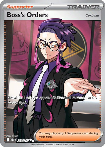 Boss's Orders [Corbeau] - 256/217 [Mega Evolution: Ascended Heroes]