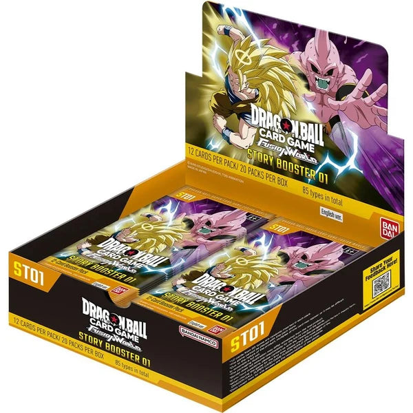 (PREORDER)- Dragon Ball Fusion Story Booster Box Vol.1- WILL ARRIVE ON SEPTEMBER 28TH,2026