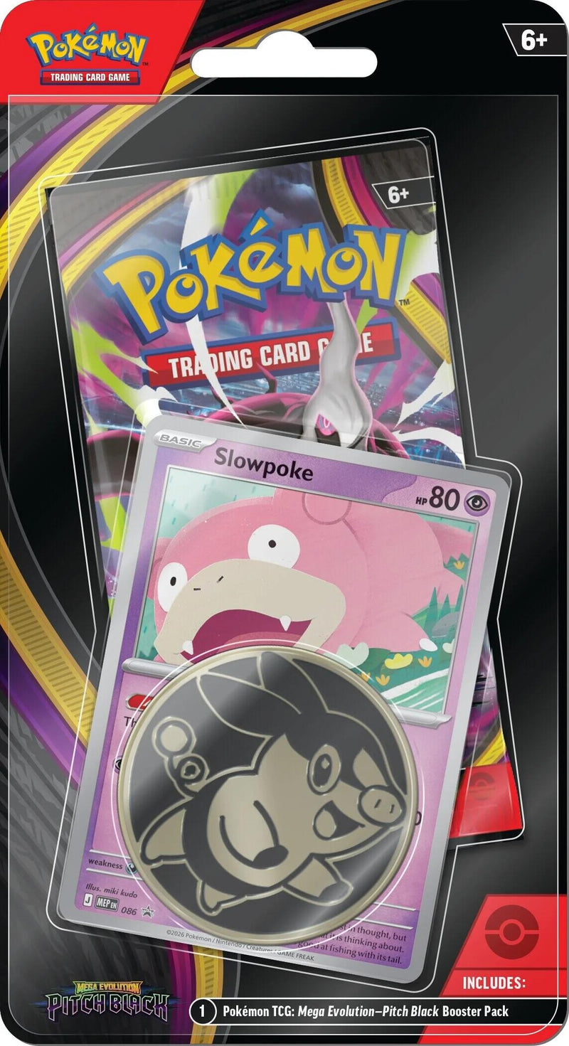 Mega Evolution: Pitch Black - Single Pack Blister [Slowpoke] Pre Order Limit 2