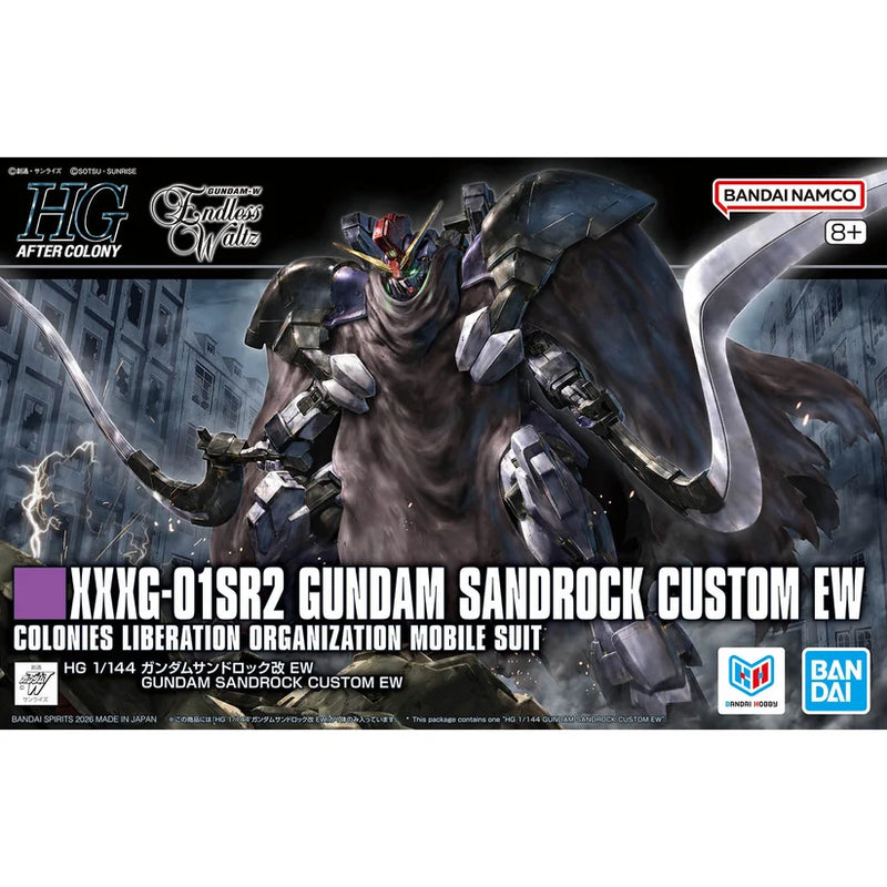 BANDAI HOBBY HG 1/144 GUNDAM SANDROCK CUSTOM EW