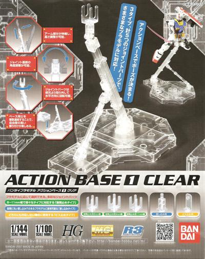 Action Base 1 1/100 Clear