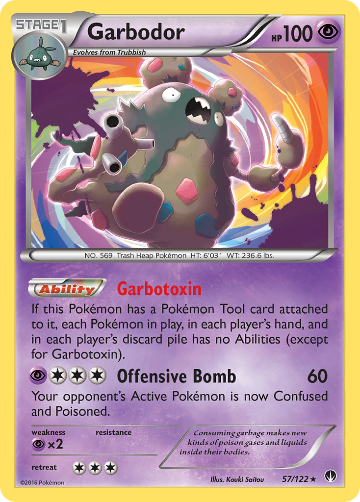 Garbodor (57/122) [XY: BREAKpoint]