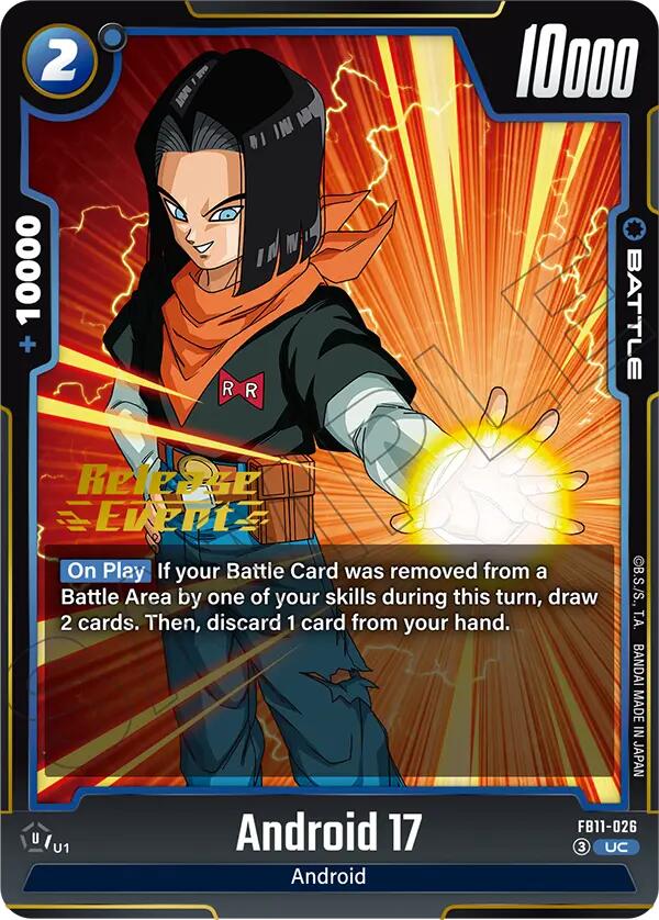 Android 17 [Brightness of Hope Release Event Cards]