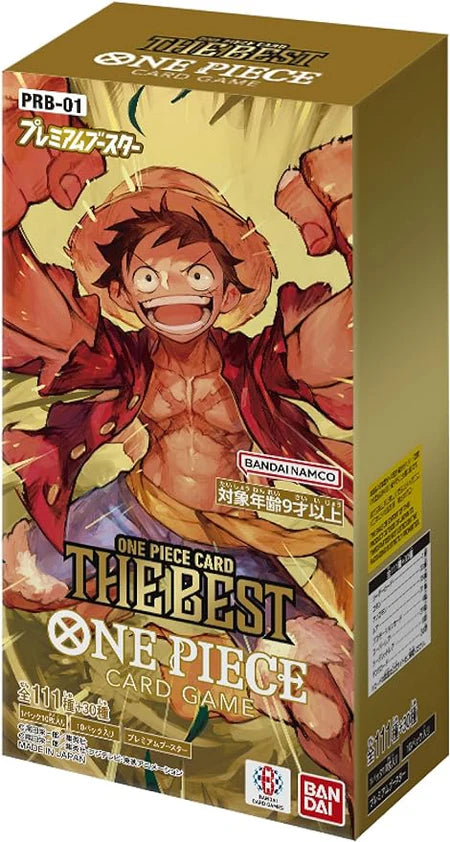 Japanese One Piece Booster Box- PRB01 The Best