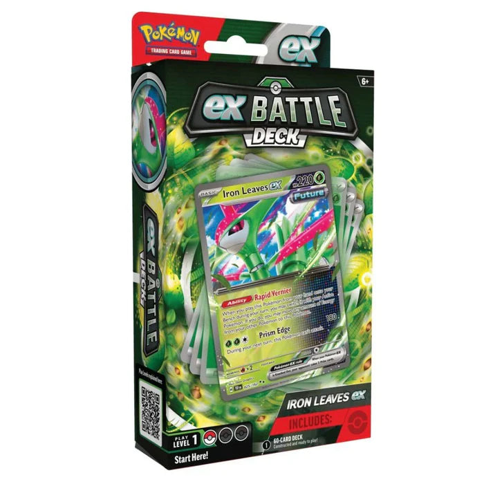 POKEMON BATTLE DECKS IRON LEAVES EX