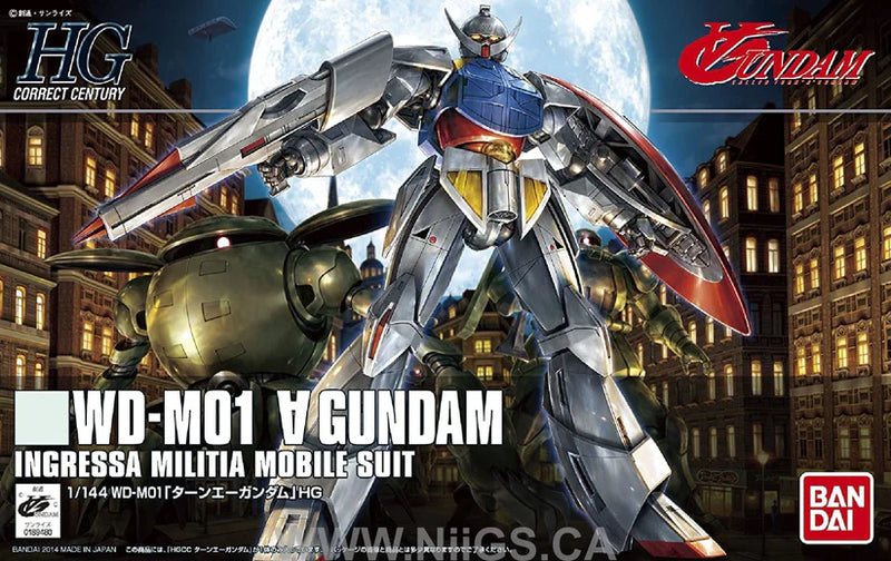 HGCC 1/144 Turn A Gundam