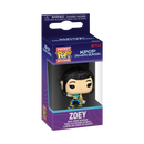 Kpop Demon Hunter- Pocket POP- ZoeyVinyl Keychain
