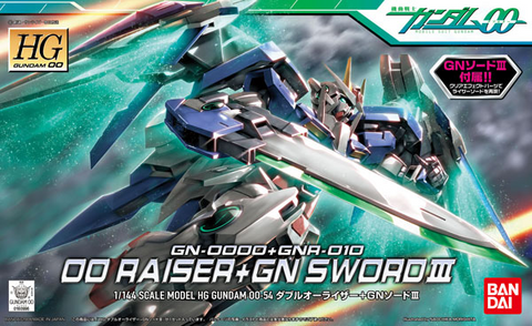 HG 1/144 #54 OO Raiser + GN Sword