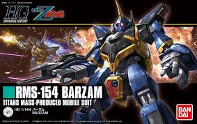 BANDAI HOBBY HGUC 1/144 Barzam #204