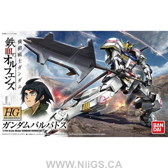BANDAI HOBBY Orphans HG 1/144 Gundam Barbatos