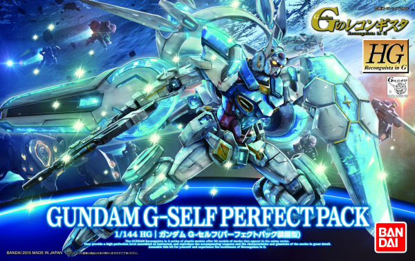 BANDAI HOBBY HG 1/144 Gundam G-Self Equiped with Perfect Pack