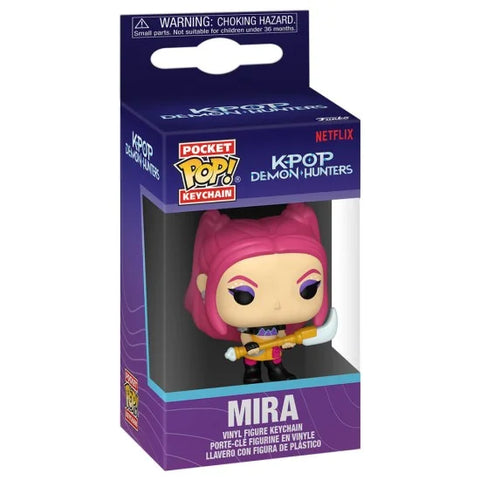 Kpop Demon Hunter- Pocket POP- Mira Vinyl Keychain