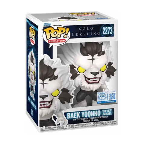 POP! Solo Leveling Funko Pop Baek Yoonho Silver Mane