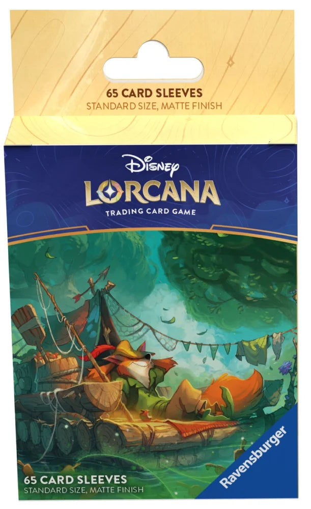 DISNEY LORCANA - STANDARD SIZE SLEEVES - Robin Hood(65) - MATTE