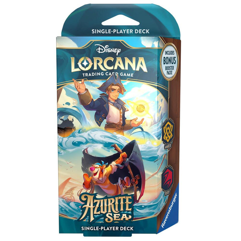 Disney Lorcana TCG: Azurite Sea Starter Deck - A SEAWORTHY CREW