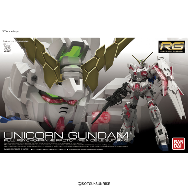 RG 1/144 Unicorn Gundam