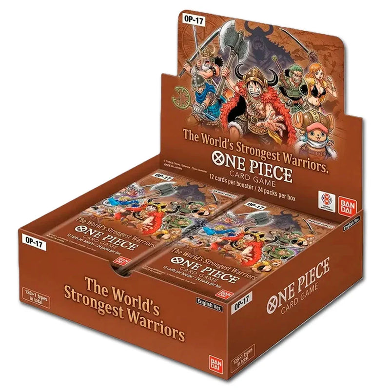 ONE PIECE THE WORLD STRONGEST WARRIORS BOOSTER BOX OP 17 PRE ORDER ( LIMITED 1  PER PERSON)- WILL SHIP OUT WHEN IT RELEASE )