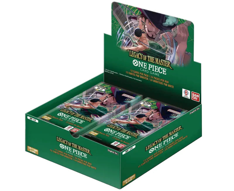ONE PIECE CG OP-12 LEGACY OF THE MASTER BOOSTER PRE ORDER
