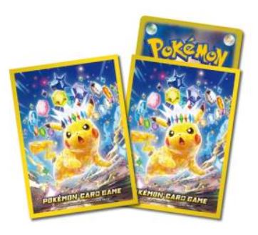 Pokemon Card Game TCG Sleeves (Stellar Pikachu)